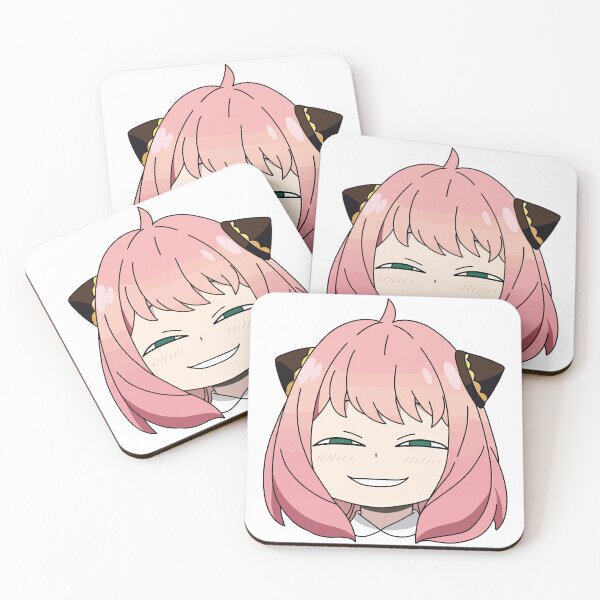 Item preview, Funny Anime Girl Smug Face Kawaii designed and sold by mougab.