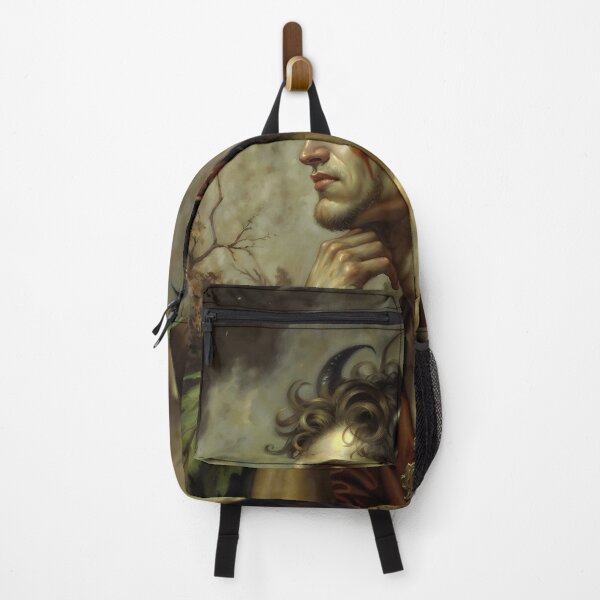Item preview, Pensive Satyr Gothic Mythological Portrait designed and sold by DarkHolyQueen.