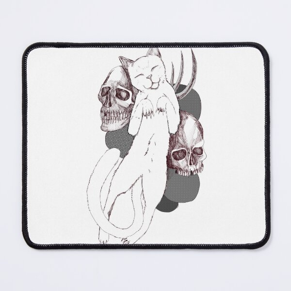 Item preview, Cat&skull no background designed and sold by Glavos.