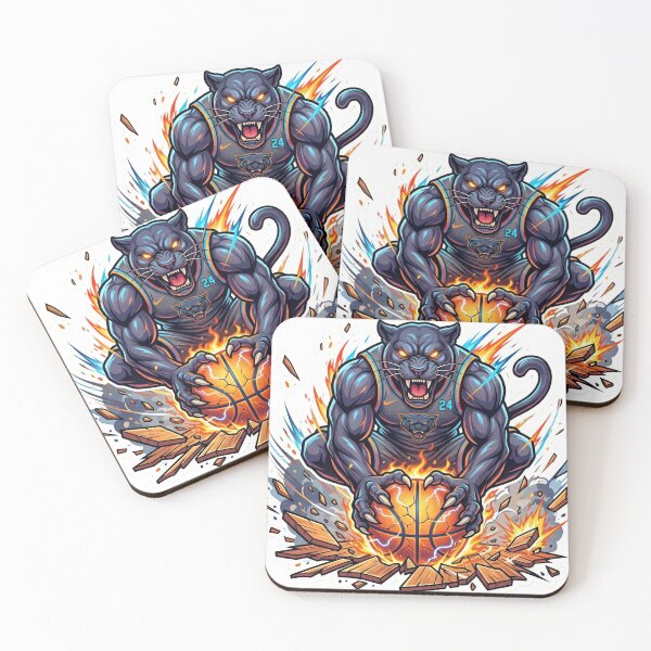 Item preview, Black Panther Basketball Slam Dunk Mascot designed and sold by Pandora´s Box.