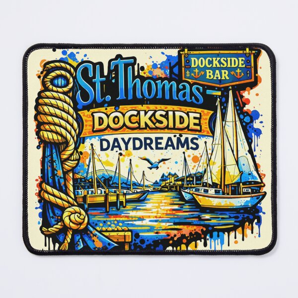 Item preview, St. Thomas – Dockside Daydreams designed and sold by SavvyEarth.