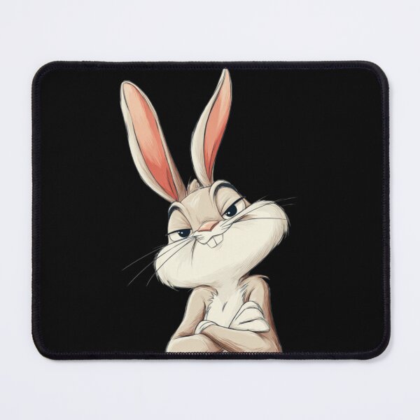 Item preview, Funny Rabbit Meme Humor Collection – Not Impressed Rabbit Meme Sarcastic Bunny Cartoon designed and sold by MiraLumeStudio.
