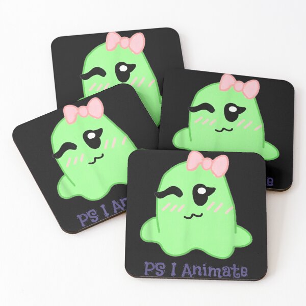 Item preview, PS I Animate Cute Kawaii Ghost Slime Character Digital Artist Gift designed and sold by DaphoLatara.