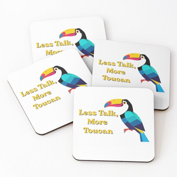 Item preview, Minimal Toucan – Funny Bird Quote, Modern Exotic Bird Design designed and sold by Max Store.