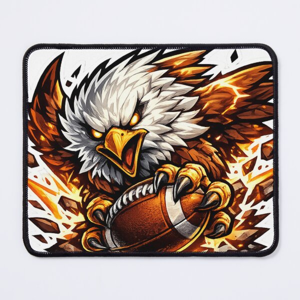 Item preview, American Football Eagle Mascot Aggressive designed and sold by Pandora´s Box.