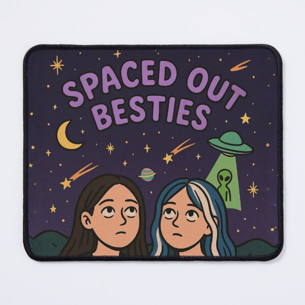 Item preview, Spaced Out Besties designed and sold by Craftonmegan.