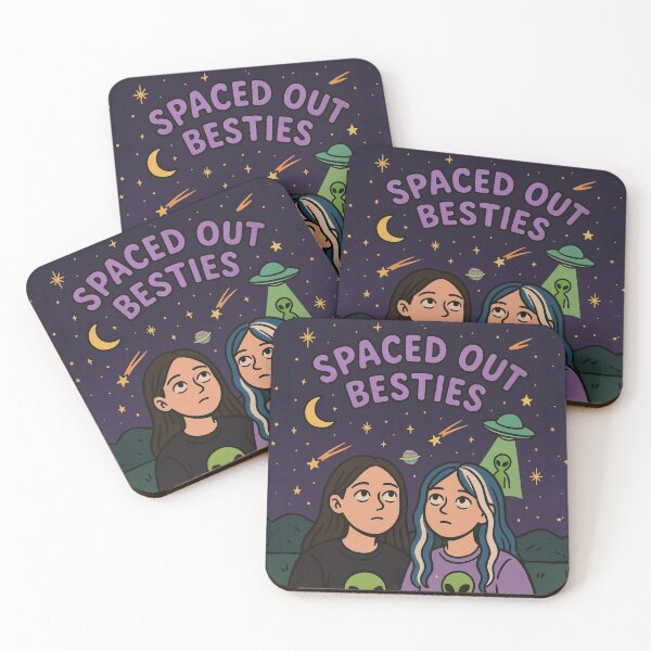 Item preview, Spaced Out Besties designed and sold by Craftonmegan.