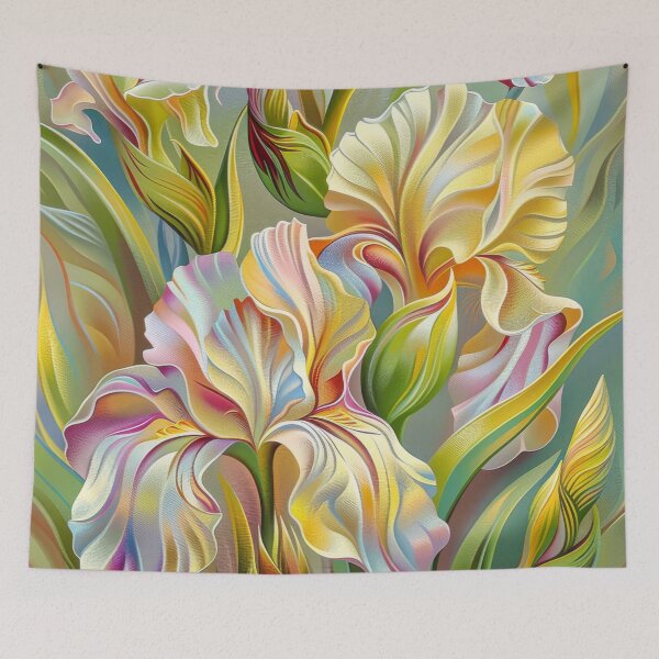 Item preview, Iris flower art designed and sold by MargaretWiktor.