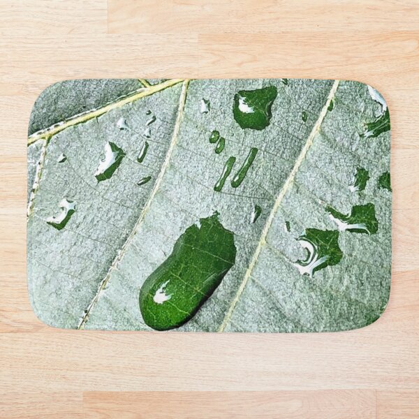 Item preview, Drops on a leaf, REAL photograph designed and sold by GiSilver.