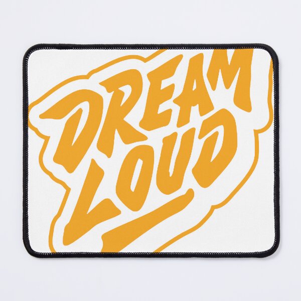 Item preview, Dream Loud Motivational Typography Art designed and sold by andry01.