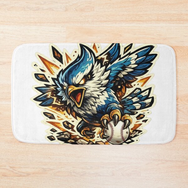 Item preview, Furious Blue Jay Baseball Mascot Design | Toronto Bird Power designed and sold by Pandora´s Box.