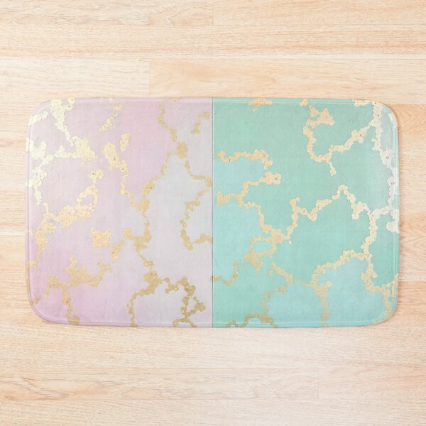Item preview, Luxury Trendy Blush Pink Soft Mint Gold Collection designed and sold by TrendyDesigne412.