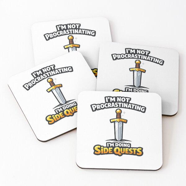 Item preview, I'm not procrastinating  I'm doing side quests designed and sold by ManxCatAndy.