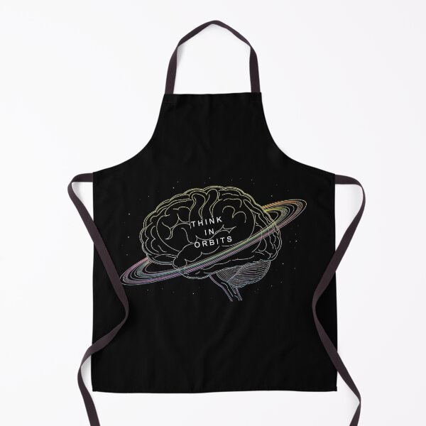 Item preview, Think in Orbits – Creative Mind Space Design | Brain Galaxy Minimalist Aesthetic designed and sold by Altair_.