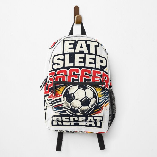 Item preview, Eat Sleep Soccer Repeat Vintage Graphic designed and sold by rocknrollstyles.