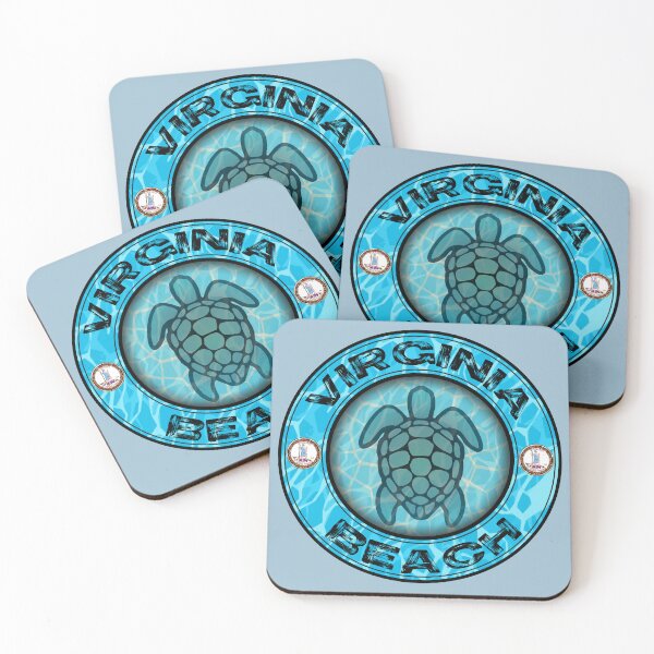Item preview, Virginia Beach Virginia sea turtle vintage designed and sold by studioss76.