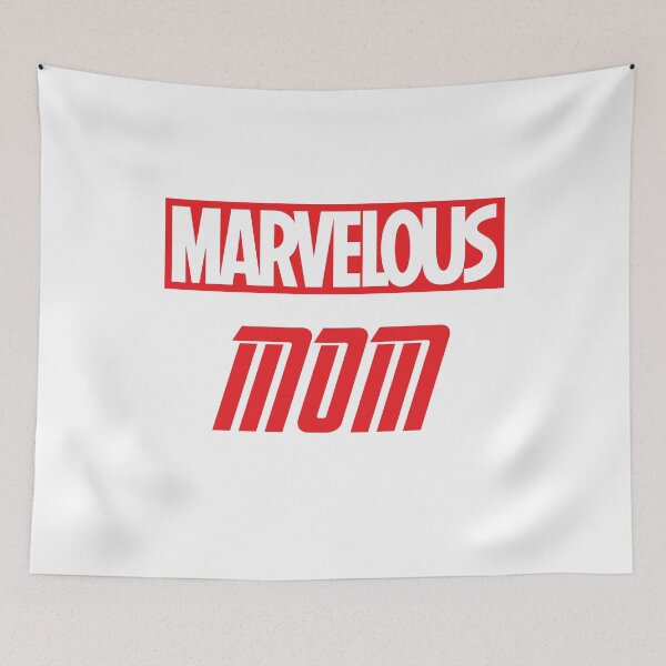 Item preview, Marvelous Mom Funny Super Dad Bold Typography Design designed and sold by creatingmouseshop.