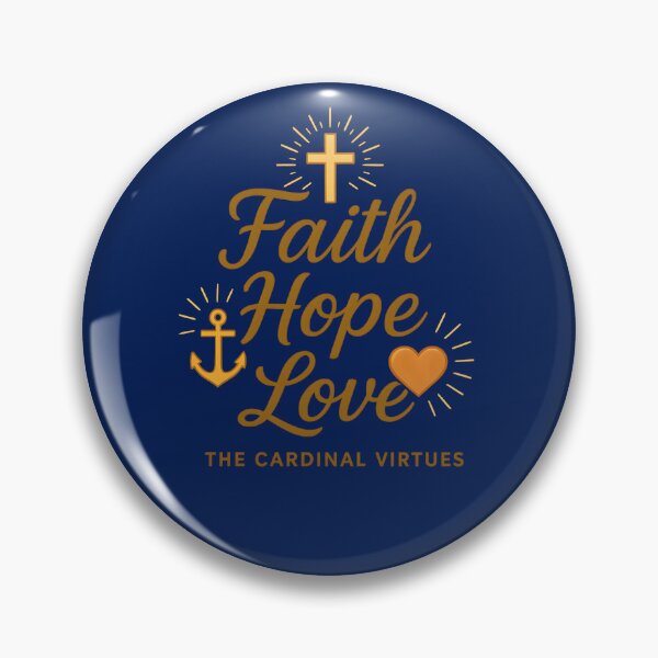 Item preview, Faith, Hope, Love - The Cardinal Virtues designed and sold by jmatix.