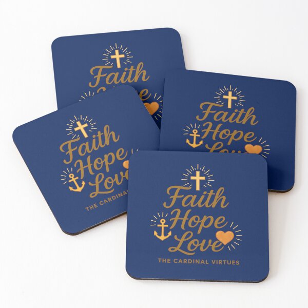 Item preview, Faith, Hope, Love - The Cardinal Virtues designed and sold by jmatix.