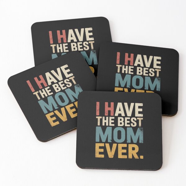 Aperçu de l'œuvre I Have The Best Mom Ever Funny New Moms First Mothers Day créée et vendue par ZACK ART.