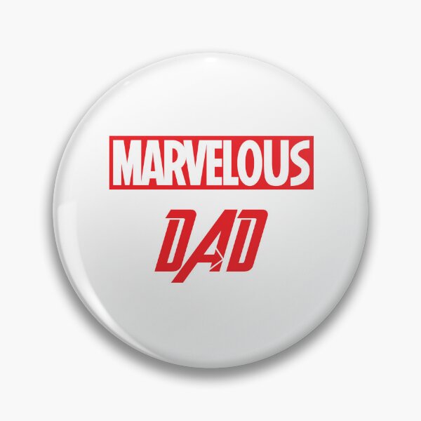 Item preview, Marvelous Dad Funny Super Dad Bold Typography Design designed and sold by creatingmouseshop.