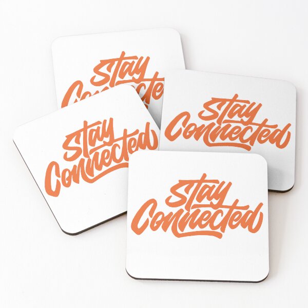 Item preview, Stay Connect Orange Typography Design designed and sold by andry01.