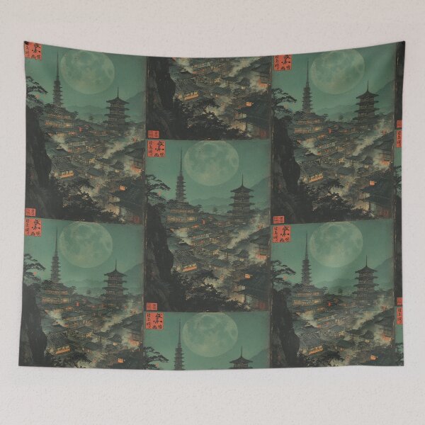 Item preview, Traditional Japanese: Ukiyo-e Influence designed and sold by FANTASY FRENZY.