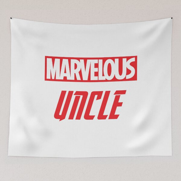 Item preview, Marvelous Uncle Funny Super Auncle Bold Typography Design designed and sold by creatingmouseshop.