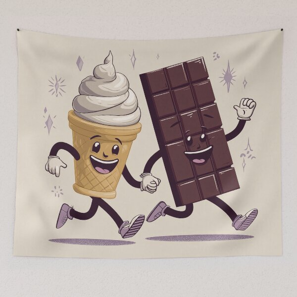Item preview, Sweet Dash Duo Racing Through Joy designed and sold by Venon28.
