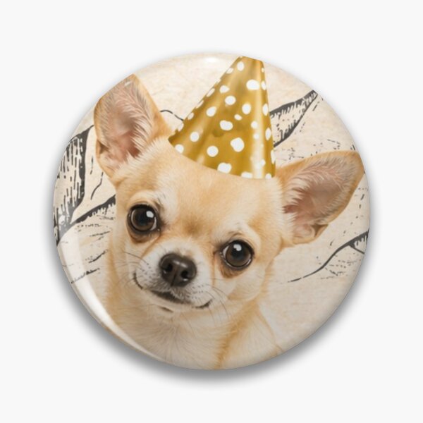 Item preview, hihuahua 40th Birthday Dog Card designed and sold by GivingJoy.