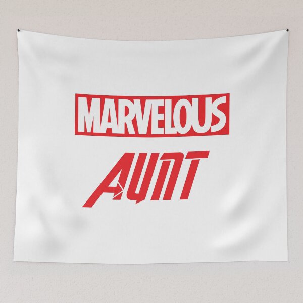 Item preview, Marvelous Aunt Funny Super Aunt Bold Typography Design designed and sold by creatingmouseshop.