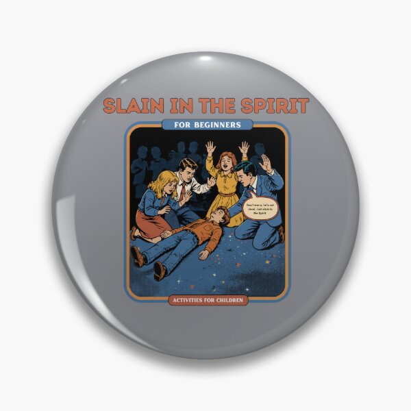 Item preview, Slain in the Spirit for Beginners: Activities for Children (Vintage Satirical Tee) designed and sold by Alt Christian.