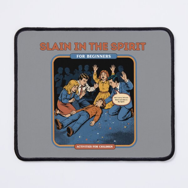Item preview, Slain in the Spirit for Beginners: Activities for Children (Vintage Satirical Tee) designed and sold by Alt Christian.
