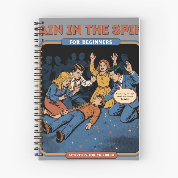 Item preview, Slain in the Spirit for Beginners: Activities for Children (Vintage Satirical Tee) designed and sold by Alt Christian.
