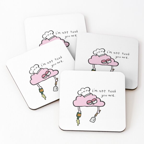 Item preview, hao illustration – chef - I’m Not Tired You Are Sticker designed and sold by hao illustration.