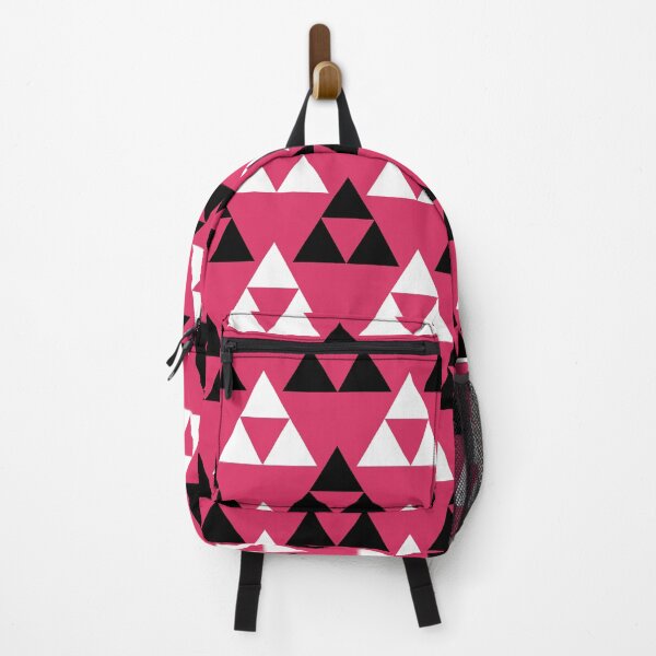 Item preview, Cerise, black & white triangles designed and sold by Mint + Midnight.