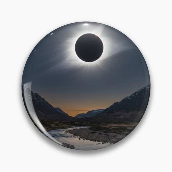 Item preview, Total solar eclipse in the sky. designed and sold by Malisa345.