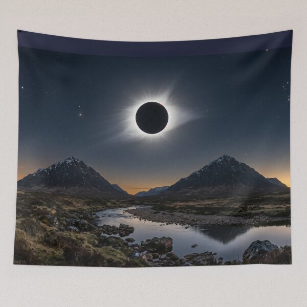 Item preview, Total solar eclipse in the sky. designed and sold by Malisa345.