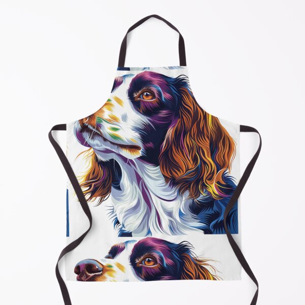 Item preview, Colorful Brittany Spaniel designed and sold by MendaciousMina.