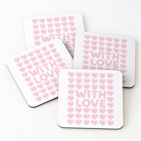 Item preview, Illustration with pink bubble hearts designed and sold by RizikCat.