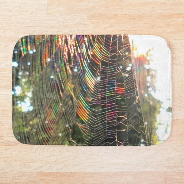 Item preview, Spiderweb in sunlight, real photograph designed and sold by GiSilver.