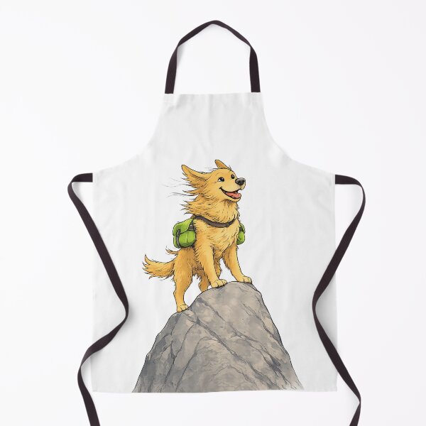 Item preview, Adventurous Golden Retriever Hiking the Summit designed and sold by Fikuall.