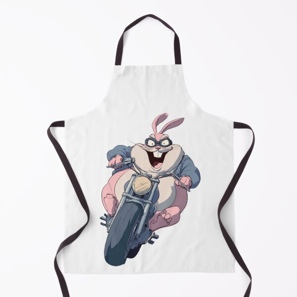 Item preview, Funny Rabbit Meme Humor Collection – Biker Bunny Meme Funny Rabbit Riding Motorcycle designed and sold by MiraLumeStudio.