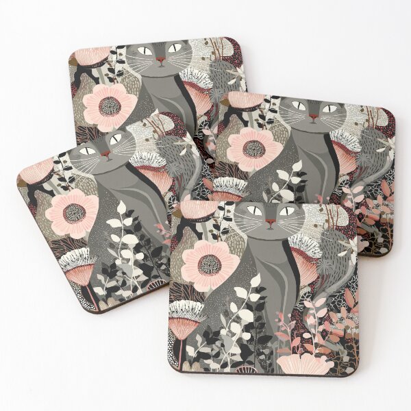 Item preview, Whiskers Among Blossoms designed and sold by Venon28.
