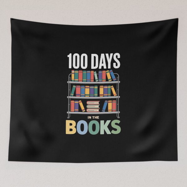 Item preview, 100 days In The Books designed and sold by jkrphoto.