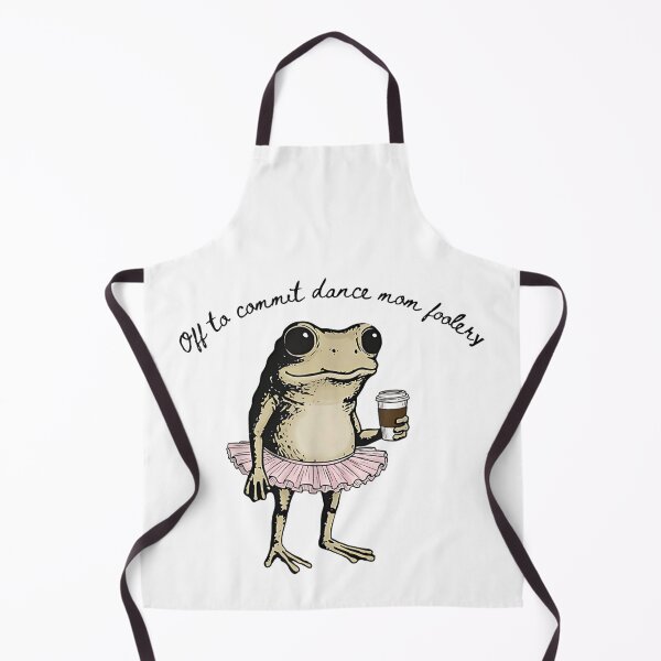 Item preview, Funny Ballet Frog Off To Commit Dance Mom Foolery Coffee Frog designed and sold by DaphoLatara.