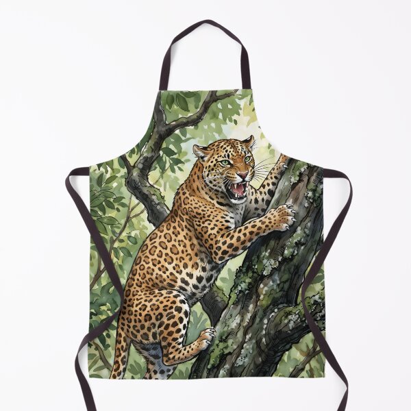 Item preview, Leopard Panthera Pardus Arboreal Forest Canopy designed and sold by RubisLeaf.