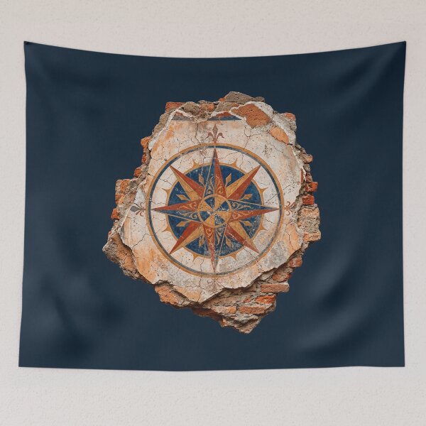 Item preview, The Ancient Compass Rose (The Navigator’s Soul) designed and sold by codex antique.
