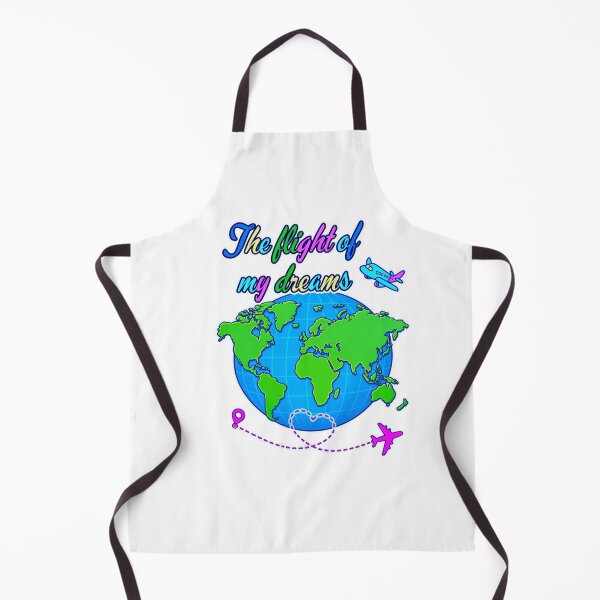 Item preview, The Flight of My Dreams Travel Shirt Globe Airplane Adventure Tee designed and sold by Aimetoi.