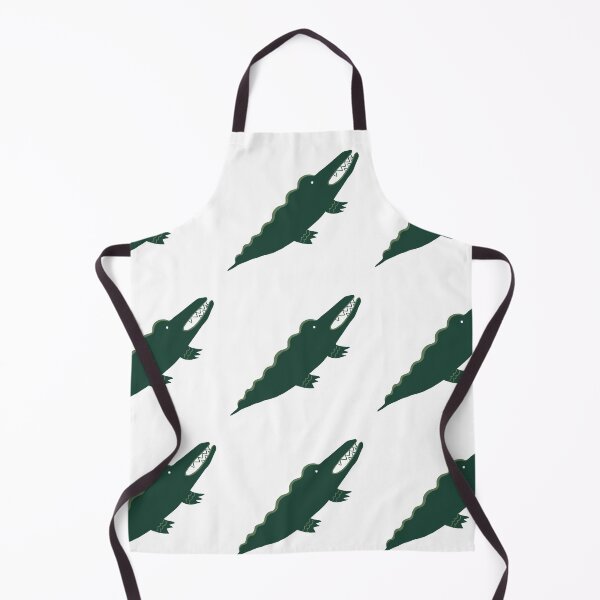 Item preview, Florida Pond Gator in Slime Green designed and sold by paperandfrill.